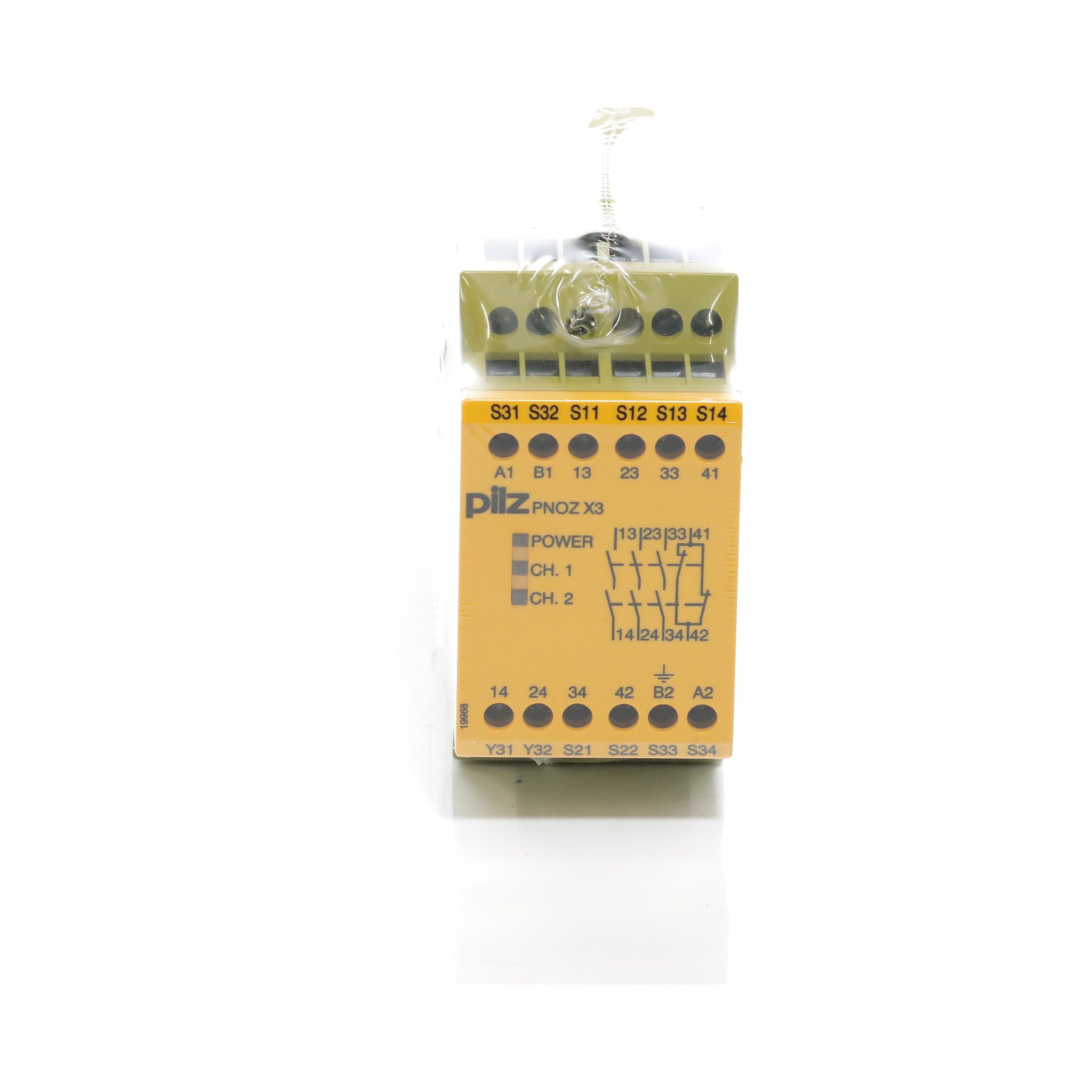 Sicherheitsschaltgerät PNOZ X3 PNOZ X3 24VAC 24VDC 3n/o 1n/c 1so Neu OVP